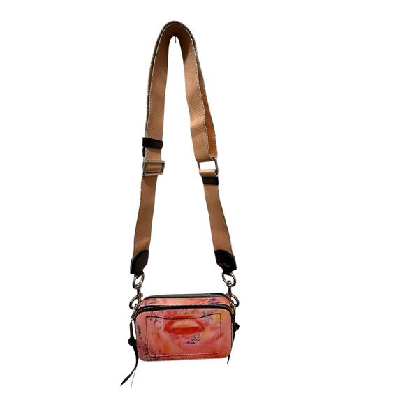 Marc Jacobs Women’s‎ Crossbody Pink Floral Snapshot Bag – Y2K Designer Chic - Picture 3 of 11